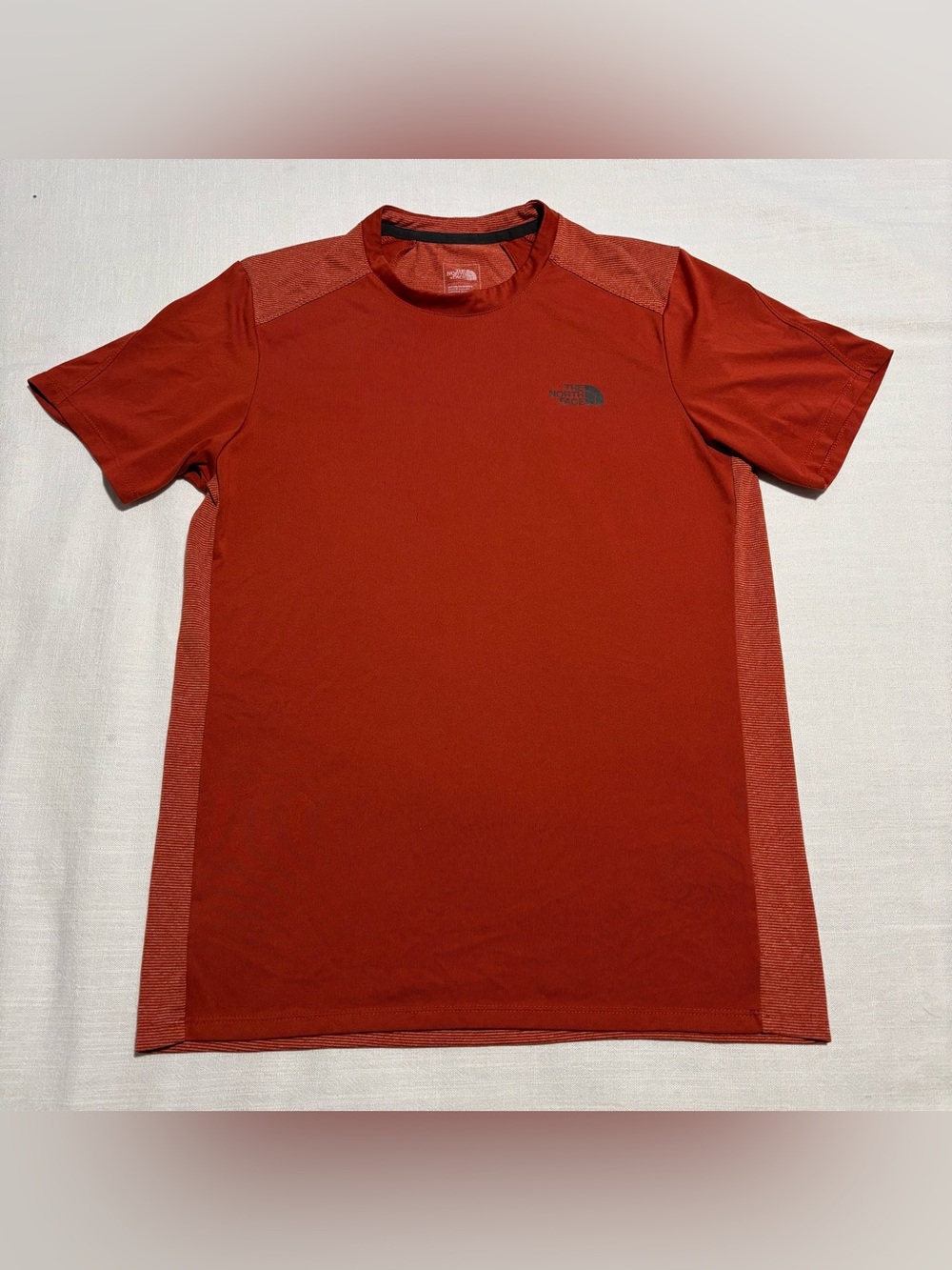 Men’s The North Face Flashdry-XD Tee | Dark Orange / Copper | Size Small
